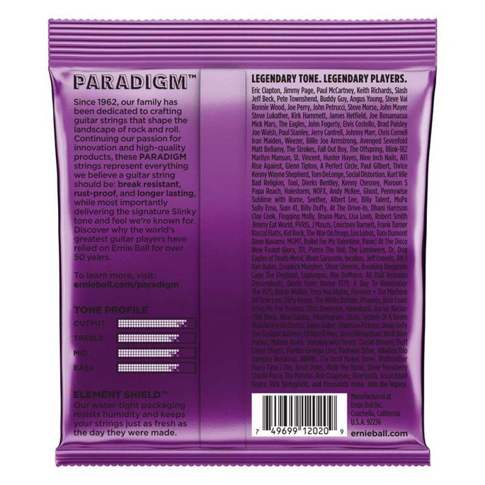 ERNIE BALL 2020 Paradigm Power Slinky 011/048