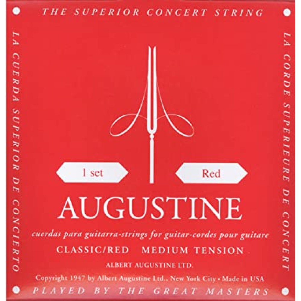 AUGUSTINE Red Medium - CORDE IN NYLON PER CHITARRA CLASSICA - 029/044