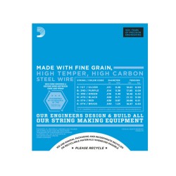 D'ADDARIO EXL116 Medium Top / Heavy Bottom - MUTA CORDE PER CHITARRA ELETTRICA NICKEL WOUND MEDIUM 011/052