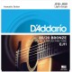 D'ADDARIO EJ11 - MUTA PER CHITARRA ACUSTICA 80/20 BRONZE WOUND LIGHT DA 012 A 053 