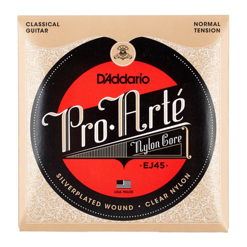 D'ADDARIO EJ45 Normal Tension - MUTA CORDE IN NYLON PER CHITARRA CLASSICA SILVER WOUND - 028/043