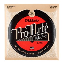 D'ADDARIO EJ45 Normal Tension - MUTA CORDE IN NYLON PER CHITARRA CLASSICA SILVER WOUND - 028/043