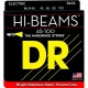 DR STRINGS MLR 45 Hi Beams - MUTA CORDE PER BASSO MEDIUM LIGHT 45/100