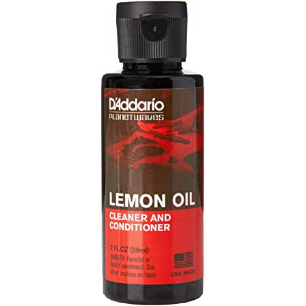 D'ADDARIO Planet Waves PW LMN Lemon Oil Cleaner and Conditioner - OLIO AL LIMONE PER LA PULIZIA DELLE TASTIERE