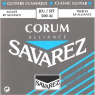 SAVAREZ 500AJ Alliance Corum - MUTA CORDE IN CARBONIO PER CHITARRA CLASSICA SILVER WOUND - 025/044