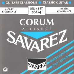 SAVAREZ 500AJ Alliance Corum - MUTA CORDE IN CARBONIO PER CHITARRA CLASSICA SILVER WOUND - 025/044