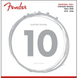 FENDER 150R - MUTA CORDE PER CHITARRA ELETTRICA NICKEL WOUND 010/046