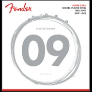 FENDER 250L Super 250 Guitar Strings Nickel Plated Steel (ball end) 