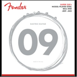 FENDER 250L Super 250 Guitar Strings Nickel Plated Steel (ball end) 