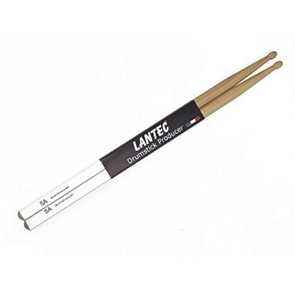 LANTEC 5A TINTA - BACCHETTE PER BATTERIA 5A HICKORY GRIP