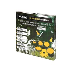 ROCKBAG RB 22197B Silent Impact Fusion II - SET PAD SILENZIATORI PER BATTERIA E PIATTI