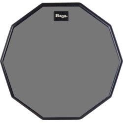 STAGG TD 12R Desktop Practice Pad - PAD DESKTOP DA ALLENAMENTO 12" DECAGONALE