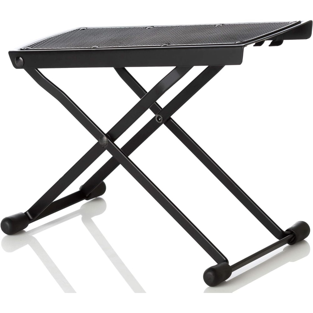 BESPECO BP22N - POGGIAPIEDE PER CHITARRIASTA IN ACCIAIO NERO