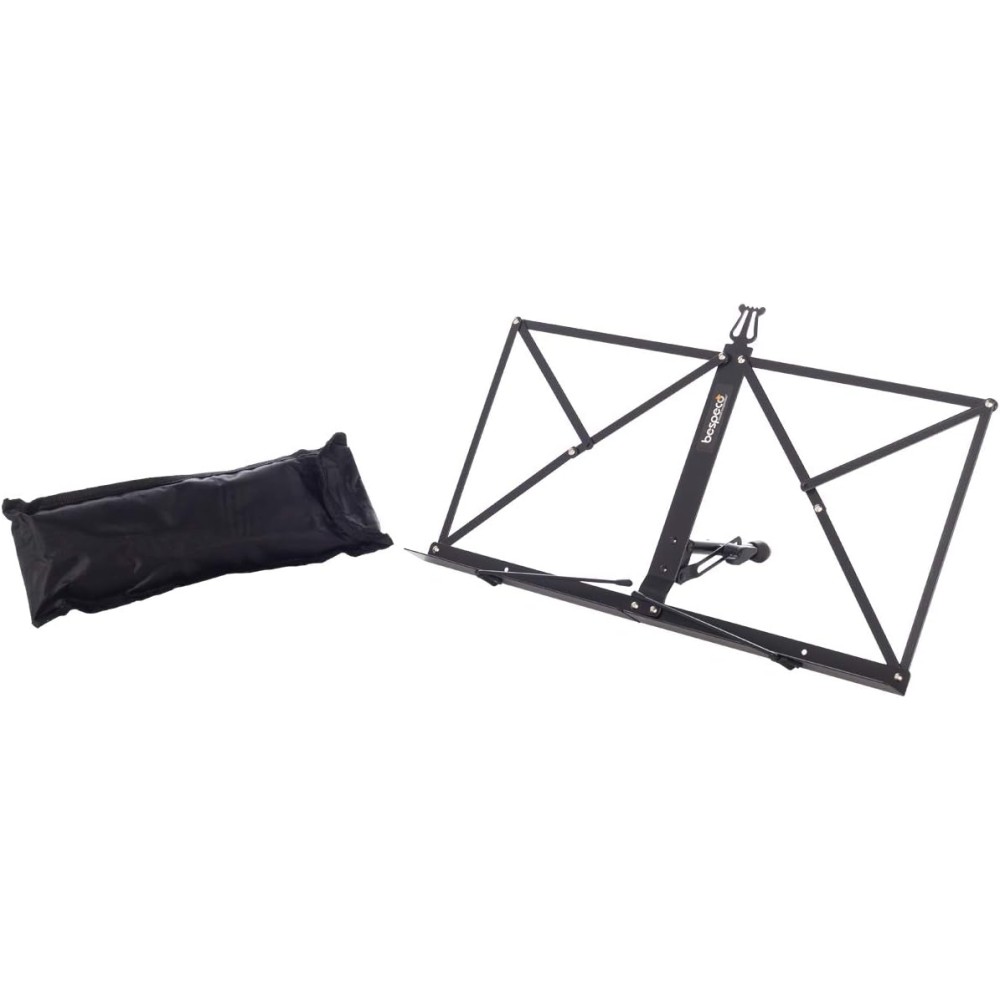 BESPECO BP2N - LEGGIO DA TAVOLO NERO CON BORSA