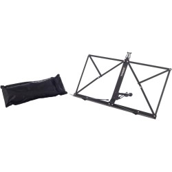 BESPECO BP2N - LEGGIO DA TAVOLO NERO CON BORSA