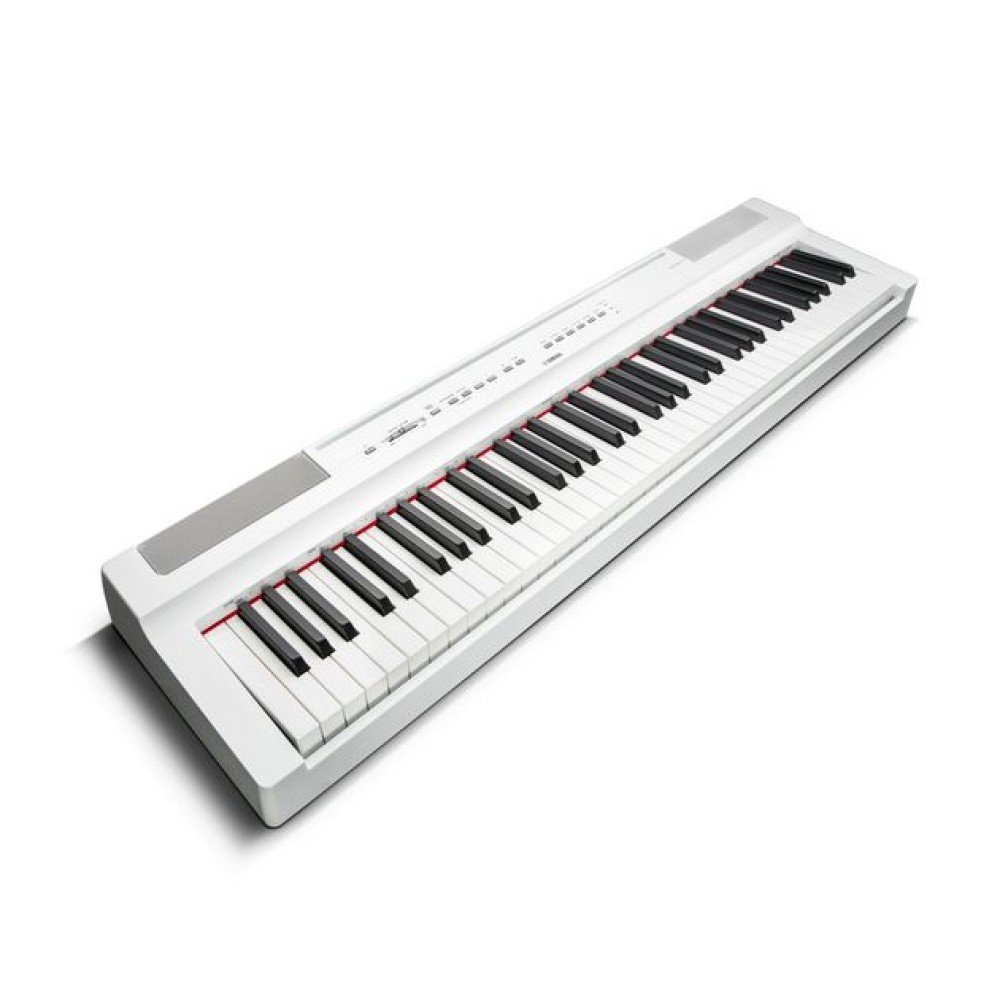 YAMAHA P121 WH White - PIANOFORTE DIGITALE 73 TASTI PESATI BIANCO