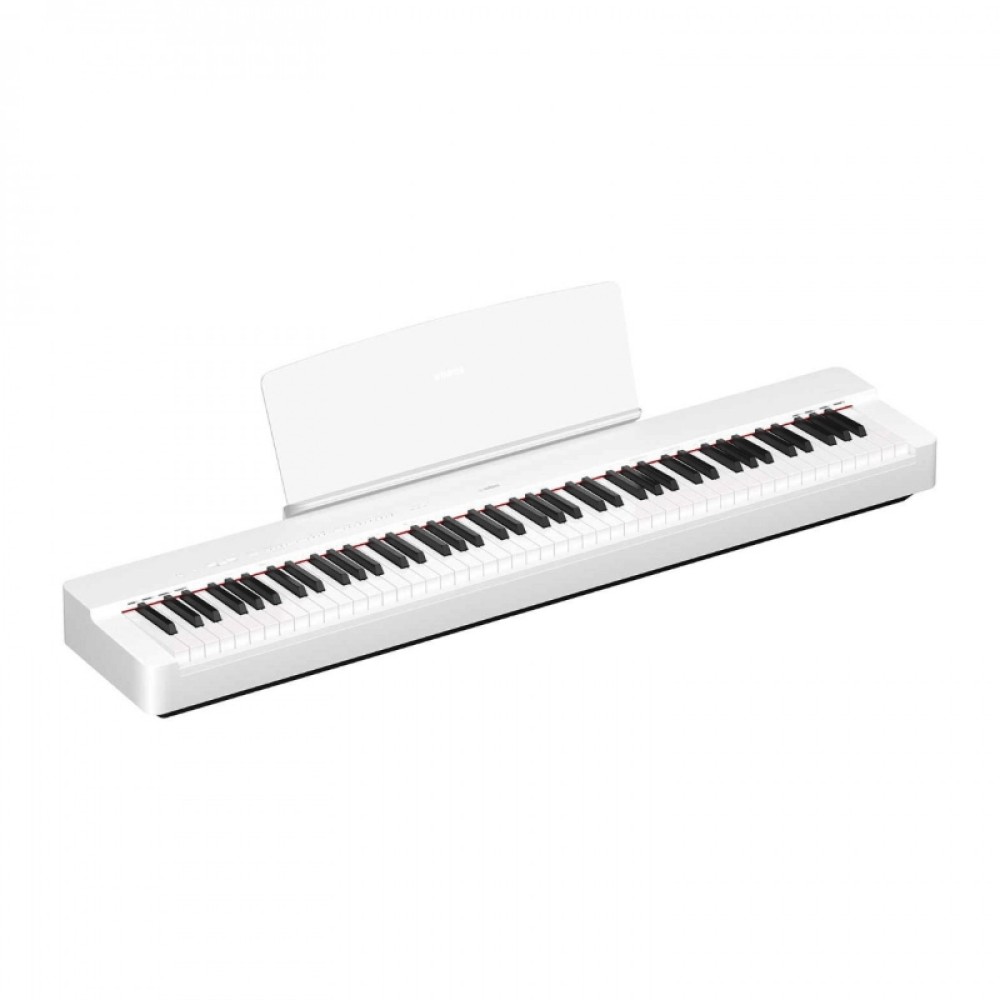 YAMAHA P 225 White - PIANOFORTE DIGITALE 88 TASTI PESATI BIANCO