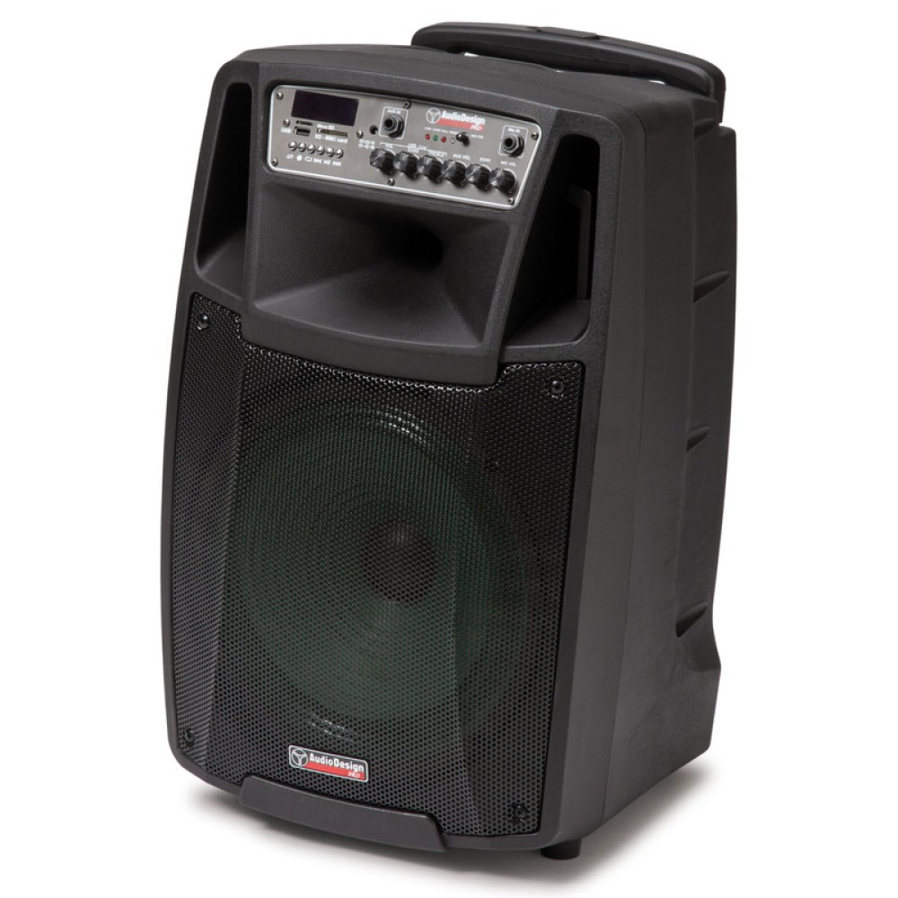 AUDIODESIGN M2 12W/L - Diffusore a Batteria con 2 Mic. Wireless