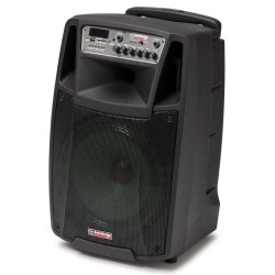 AUDIODESIGN M2 12W/L - Diffusore a Batteria con 2 Mic. Wireless