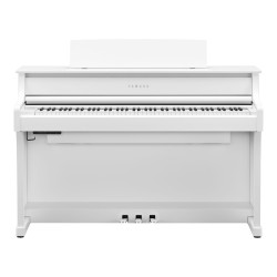 YAMAHA CLP 875WH White AG - PIANOFORTE DIGITALE 88 TASTI PESATI BIANCO