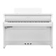 YAMAHA CLP 875WH White AG - PIANOFORTE DIGITALE 88 TASTI PESATI BIANCO
