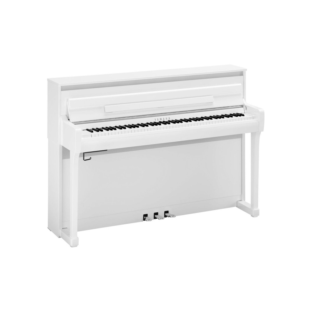 YAMAHA CLP 885PWH Polished White AG - PIANOFORTE DIGITALE 88 TASTI BIANCO LUCIDO