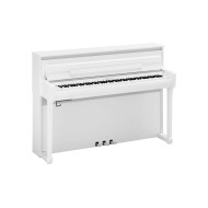 YAMAHA CLP 885PWH Polished White AG - PIANOFORTE DIGITALE 88 TASTI BIANCO LUCIDO