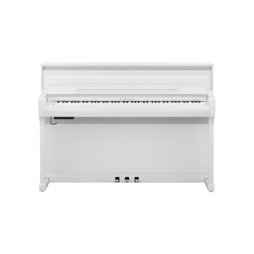 YAMAHA CLP 885PWH Polished White AG - PIANOFORTE DIGITALE 88 TASTI BIANCO LUCIDO