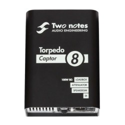 TWO NOTES Torpedo Captor 8 - ATTENUATORE DI POTENZA REATTIVO E DIRECT BOX 8 OHM