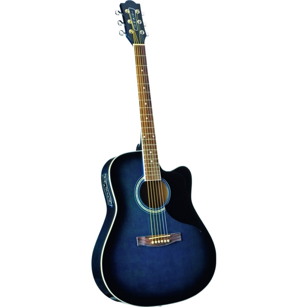 EKO Ranger CW EQ Blue Sunburst - Chitarra Acustica Preamplificata Color Blu Sunburst