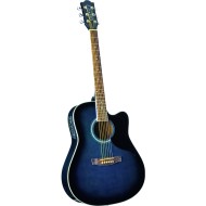 EKO Ranger CW EQ Blue Sunburst - Chitarra Acustica Preamplificata Color Blu Sunburst