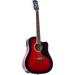 EKO Ranger CW EQ Red Sunburst - Chitarra Acustica Preamplificata