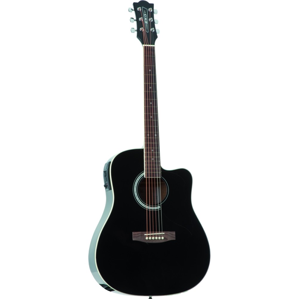 EKO Ranger CW EQ Black - CHITARRA ACUSTICA COLORE NERO