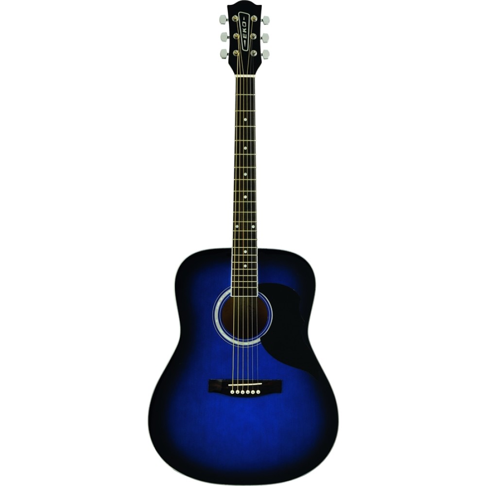EKO Ranger 6 Blue Sunburst - CHITARRA ACUSTICA COLORE BLU BURST