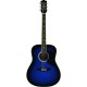 EKO Ranger 6 Blue Sunburst - CHITARRA ACUSTICA COLORE BLU BURST