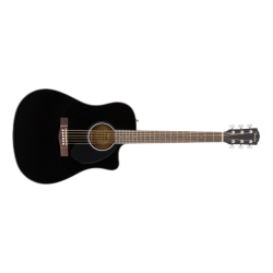 FENDER CD60SCE BLK Dreadnought - Chitarra Acustica Elettrificata