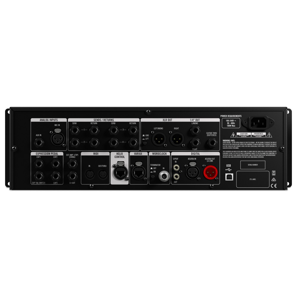 LINE 6 HELIX  RACK