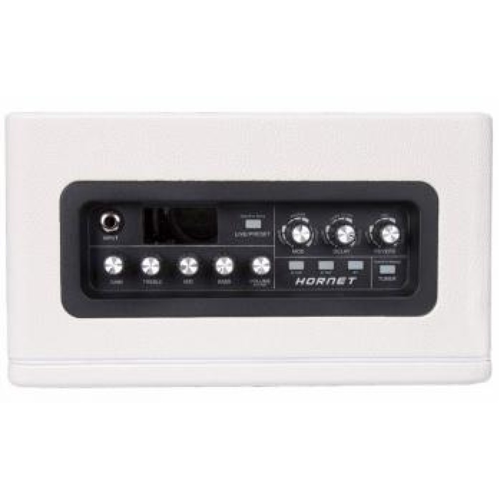 MOOER Hornet White - Ampli Combo con Modellazioni per Chitarra (15 Watt)