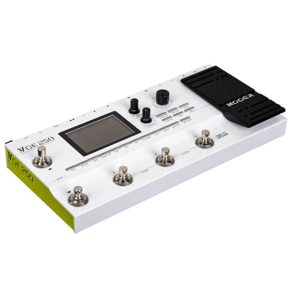 MOOER GE250 - PEDALIERA MULTIEFFETTO CON MODELLI DI AMPLIFICAZIONE PER CHITARRA