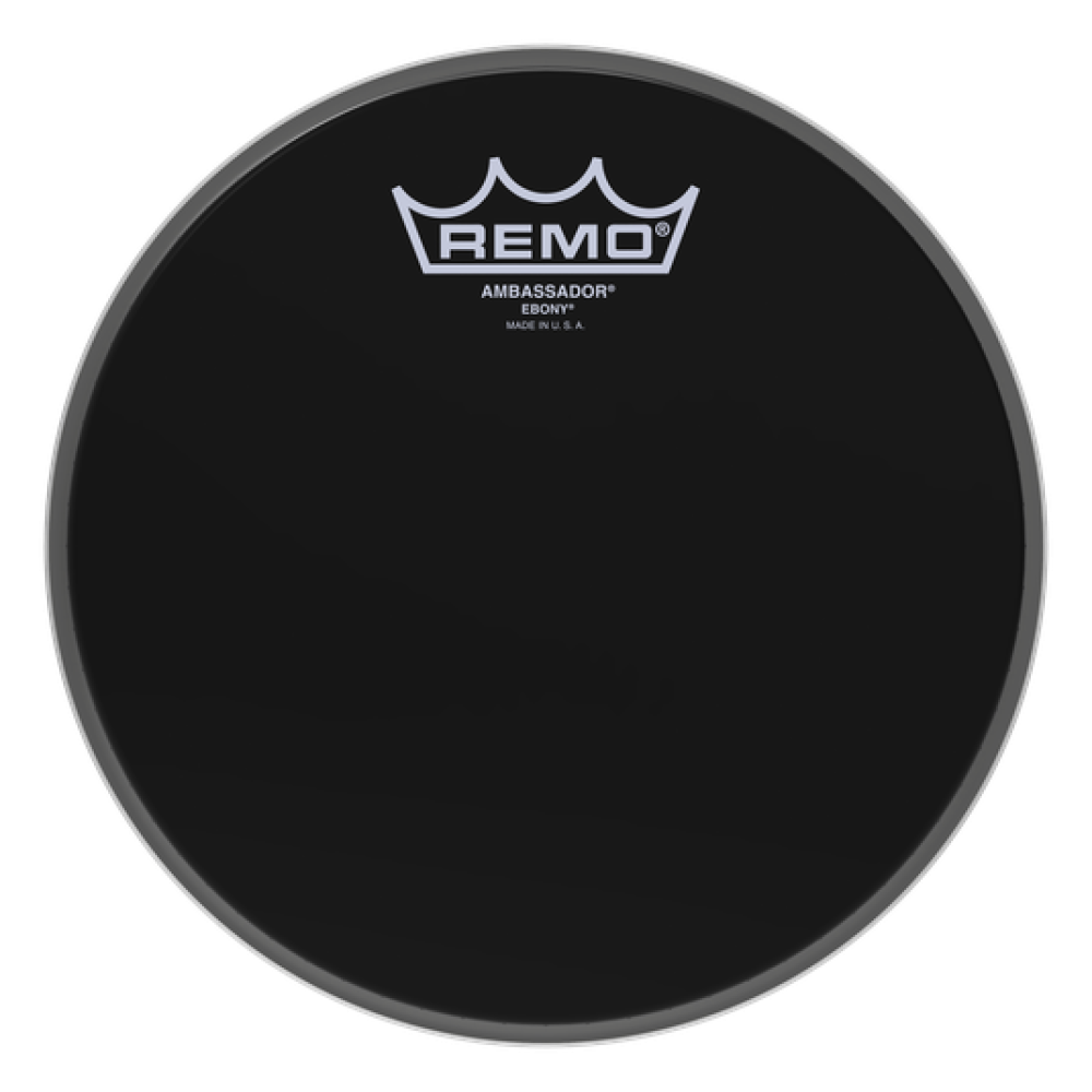 REMO ES-0008-00 -AMBASSADOR EBONY - 8"