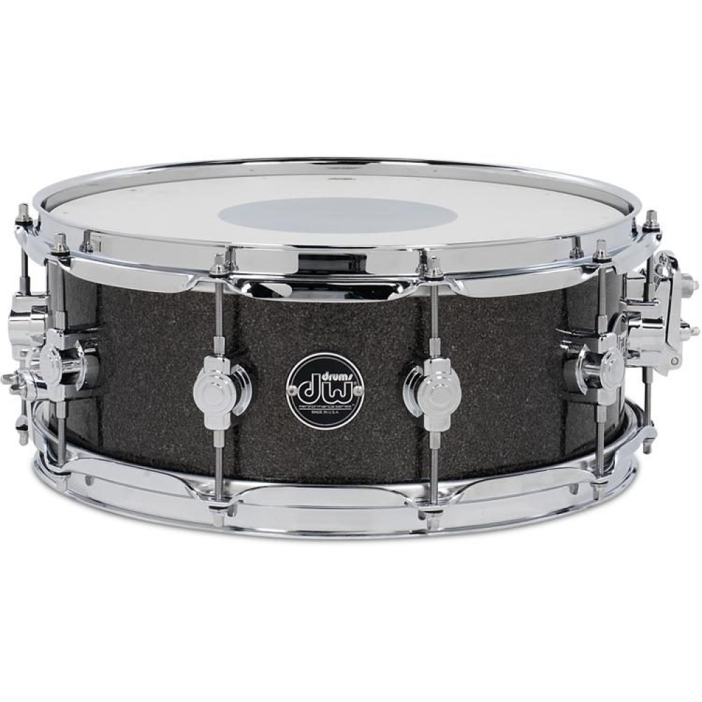 DW Drums Performance Series 14" x 6.5" Snare, Pewter Sparkle