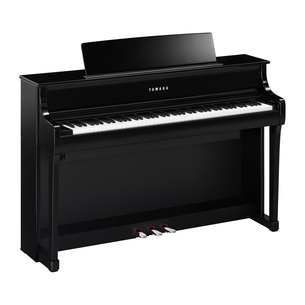 YAMAHA CLP 875PE Polished Ebony AG - PIANOFORTE DIGITALE 88 TASTI COLORE EBANO LUCIDO