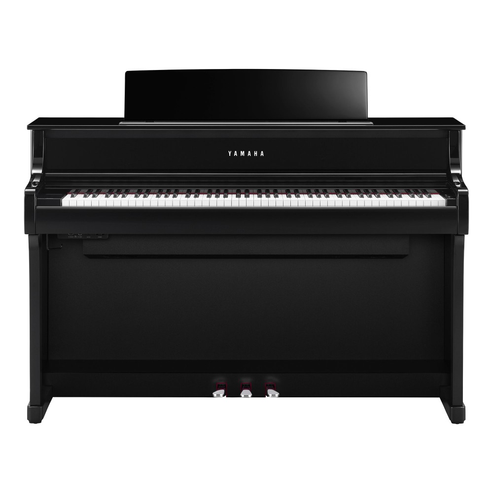 YAMAHA CLP 875PE Polished Ebony AG - PIANOFORTE DIGITALE 88 TASTI COLORE EBANO LUCIDO