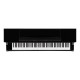 YAMAHA CLP 875PE Polished Ebony AG - PIANOFORTE DIGITALE 88 TASTI COLORE EBANO LUCIDO