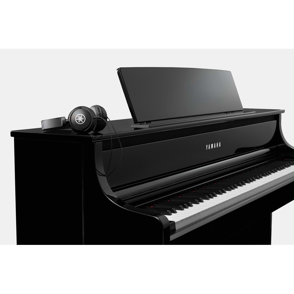 YAMAHA CLP 875PE Polished Ebony AG - PIANOFORTE DIGITALE 88 TASTI COLORE EBANO LUCIDO