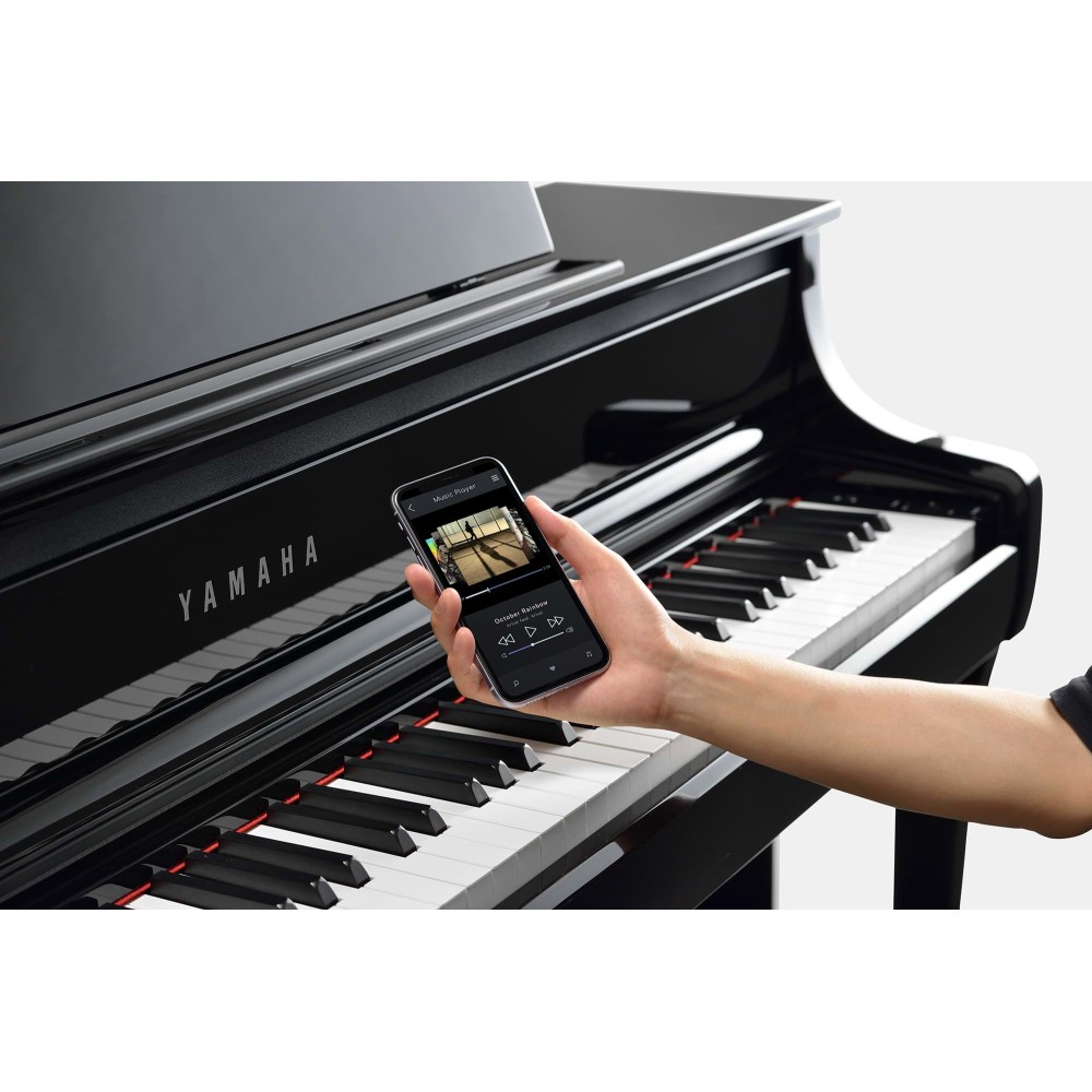 YAMAHA CLP 875PE Polished Ebony AG - PIANOFORTE DIGITALE 88 TASTI COLORE EBANO LUCIDO