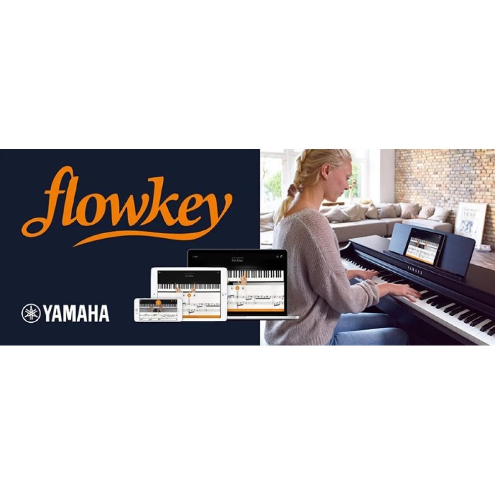 YAMAHA CLP 875PE Polished Ebony AG - PIANOFORTE DIGITALE 88 TASTI COLORE EBANO LUCIDO