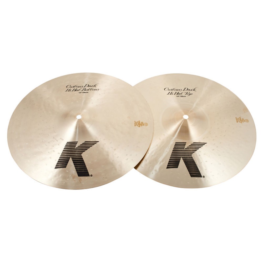 ZILDJIAN 14" K Custom Dark Hi-hat (cm. 36)