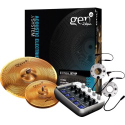 ZILDJIAN AE 38 - DIRECT SOURCE - 3 PIATTI AE BUFFED BRONZE: RIDE 18" + HI-HAT 13"