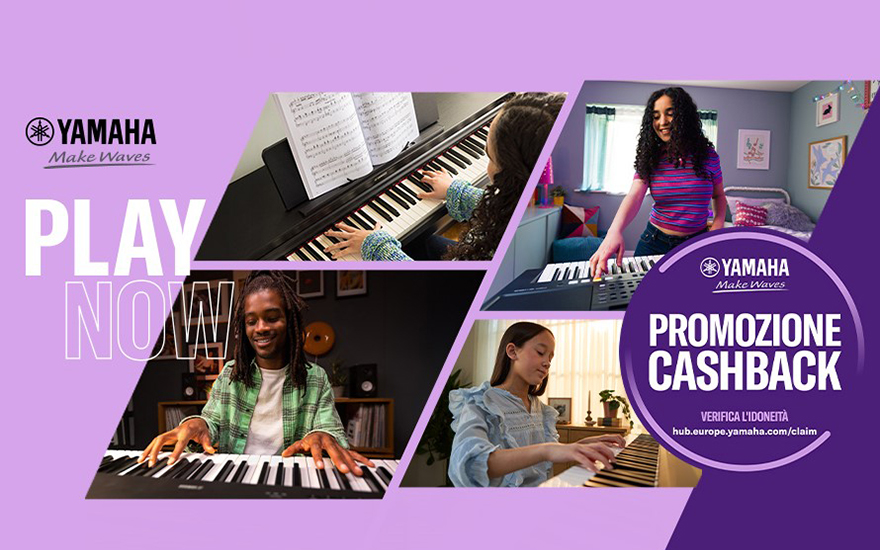 Yamaha Play Now Promo Banner